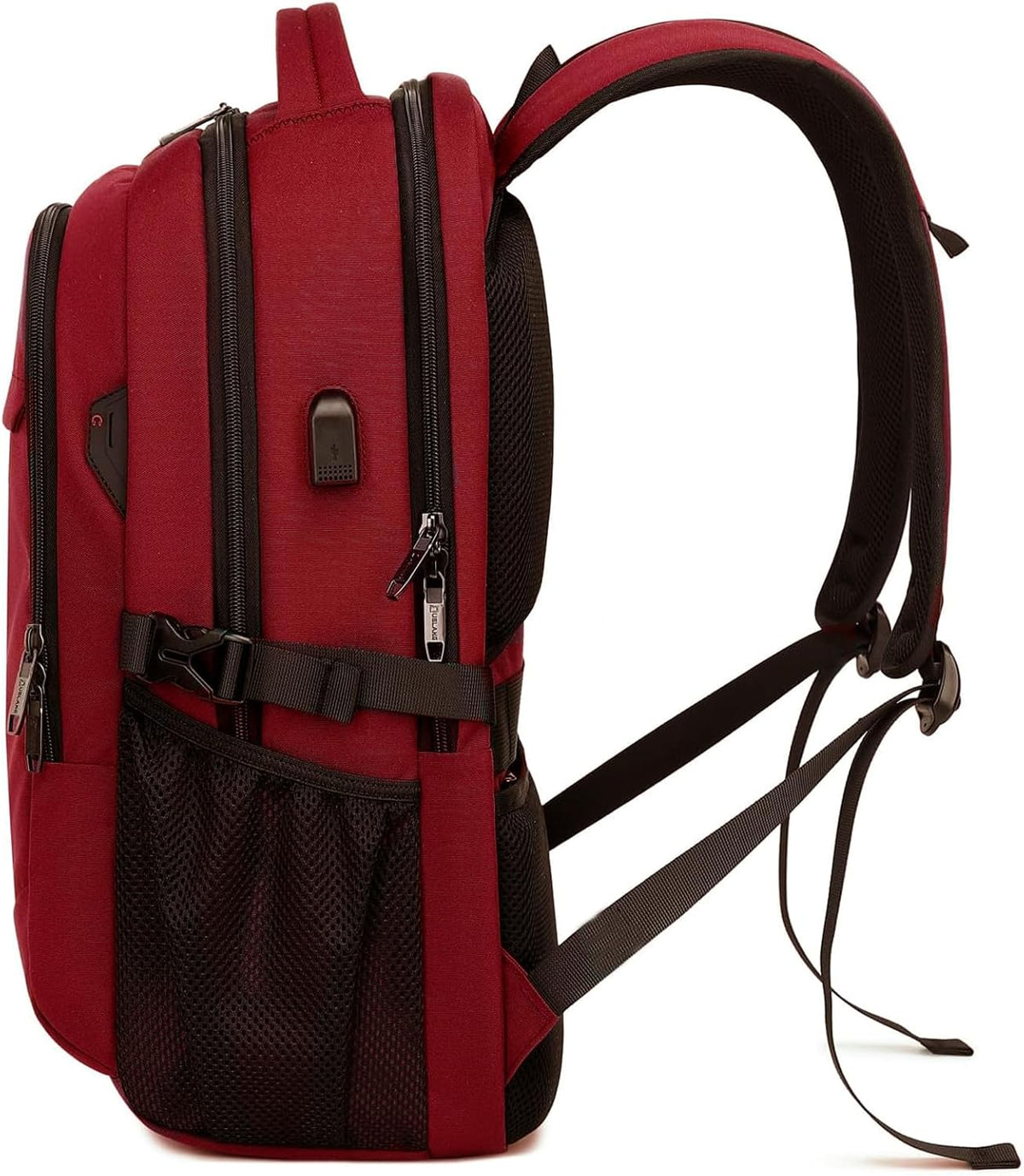 Reis Laptoptas met USB-Lader en Anti-Diefstal Vak Waterafstotend Polyester voor 13 tot 17 Inch Laptop | Sulvida