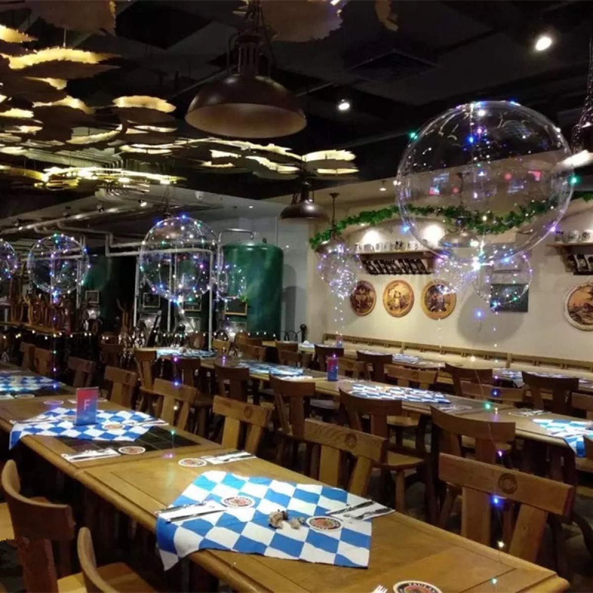 Ballons transparents avec autocollants de chauve-souris – Set de ballons Bobo décoratifs pour fêtes et événements | Sulvida