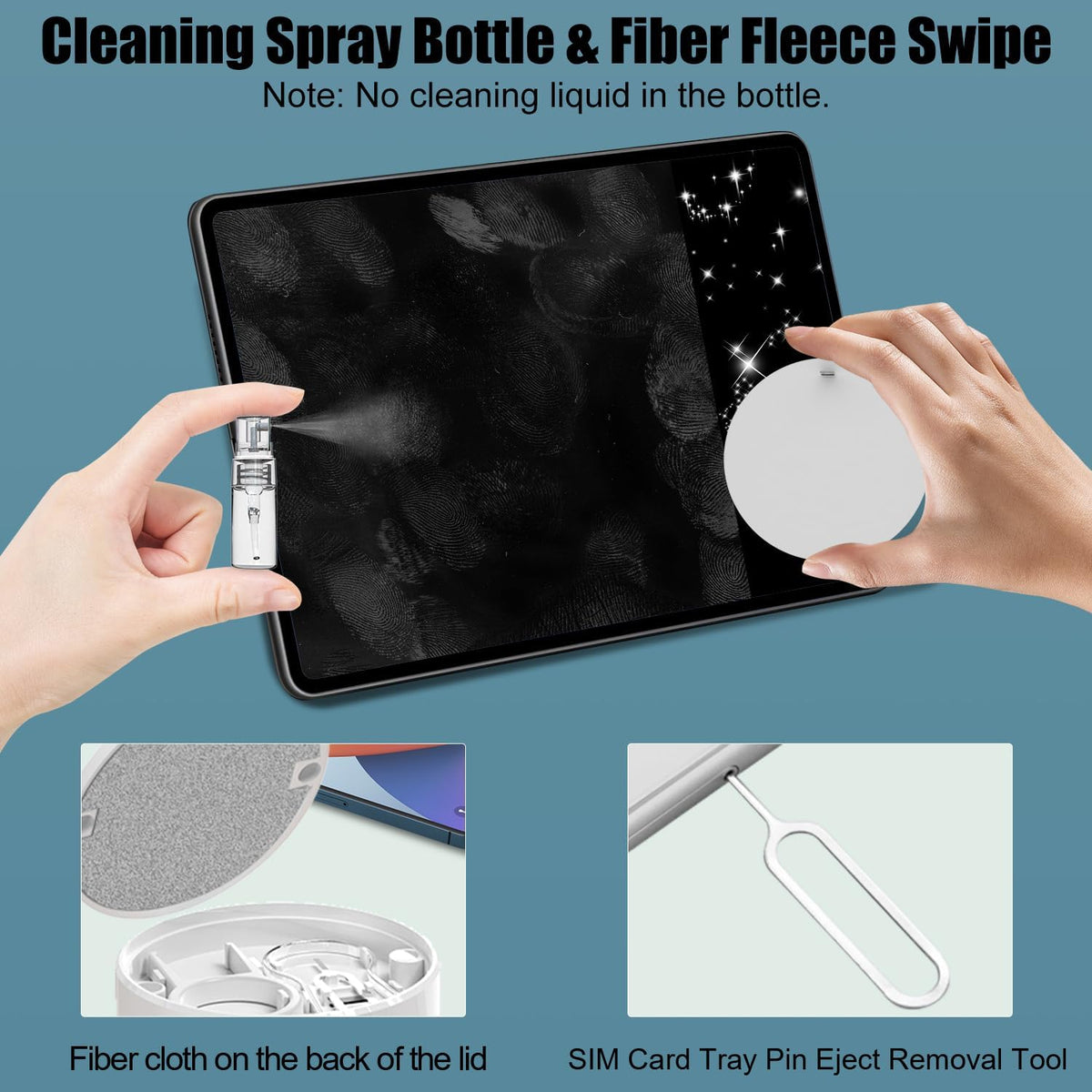 20-in-1 reinigingsset voor toetsenbord oordopjes laptop met borstel spray airpods schoonmaakkit electronics | Sulvida