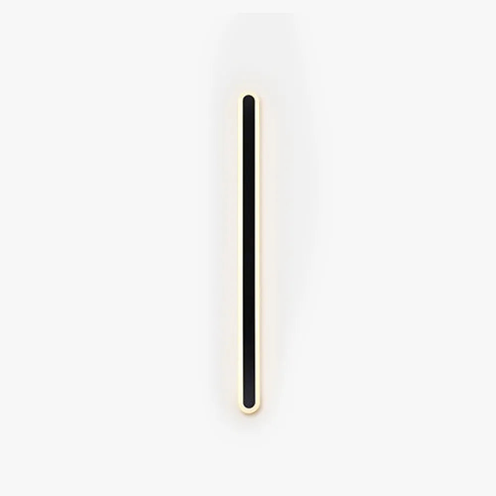 Ovale Buitenwandlamp LED Waterdicht IP65 Metaal Acryl Tuin Outdoor Wandverlichting Modern Design 40-220cm | Sulvida