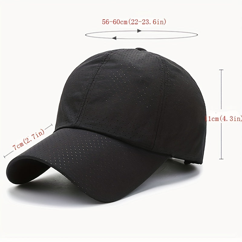 Sneldrogende Sportpet met UV-bescherming en Mesh Ventilatie voor Hardlopen Fietsen Wandelen en Outdoor Sport | Sulvida