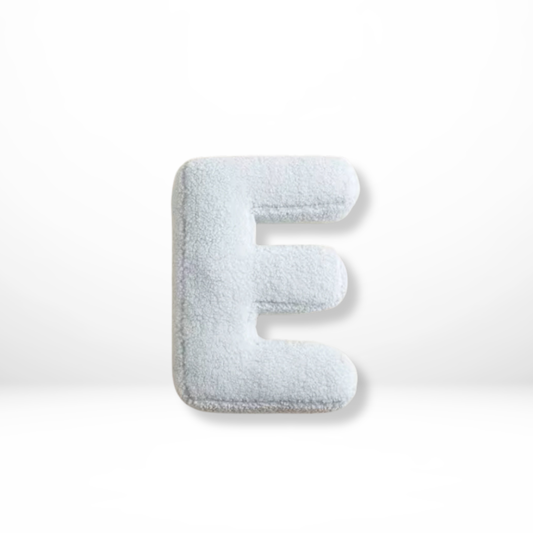 Letter Sierkussen met Fluweel Zachte Stof voor Bank & Bed Persoonlijke Decoratie Cadeau Woonkamer Slaapkamer | Sulvida