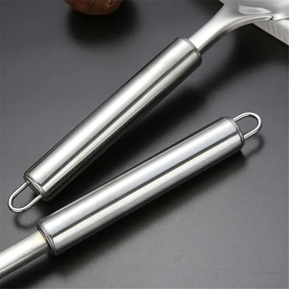 RVS Keukengerei Set 5-Delig met Ergonomische Handgrepen voor Professioneel Koken en Dagelijks Gebruik | Sulvida