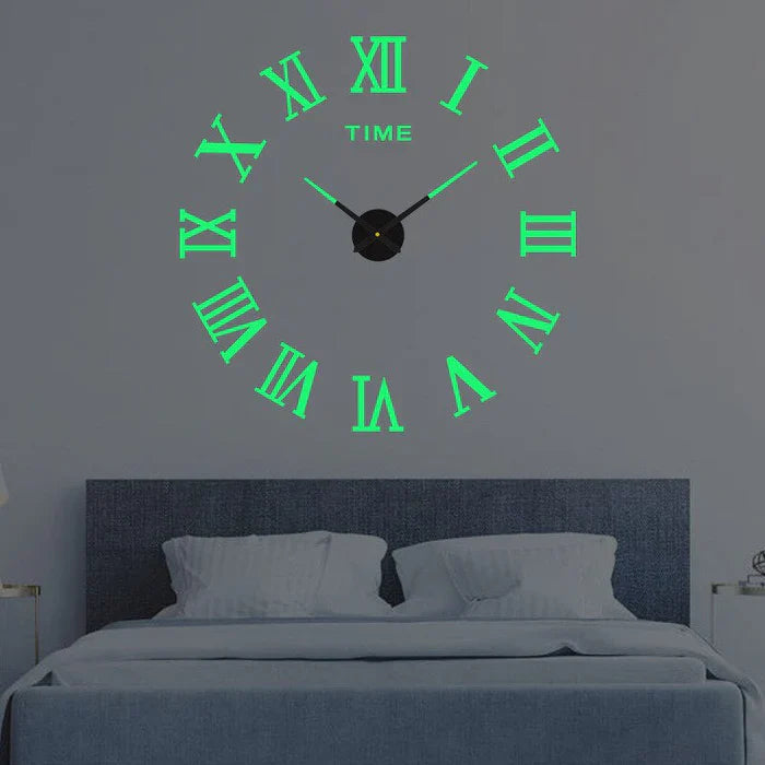 Ronde Wandklok Decoratief 30cm Zwart Cijfers Stille Uurwerk Metalen Wijzerplaat Modern Interieur Wanddecoratie | Sulvida