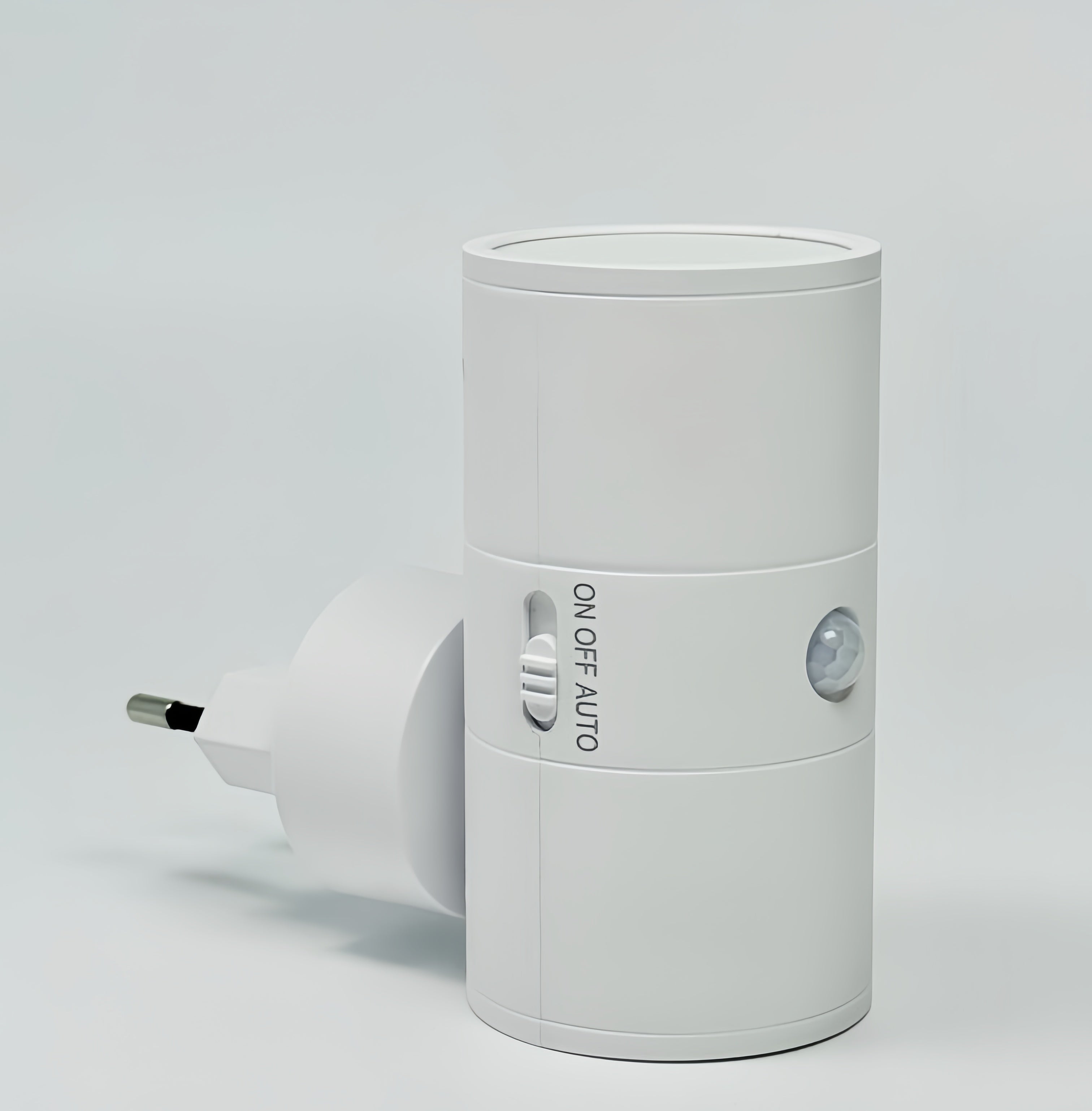 Dimbare LED-Nachtlamp voor in het Stopcontact met Trekschakelaar – Compact Stekkerlampje voor Gang, Slaapkamer en Toilet in Strak Modern Design – Stekkerverlichting Met Warmlicht Sfeerverlichting | Sulvida