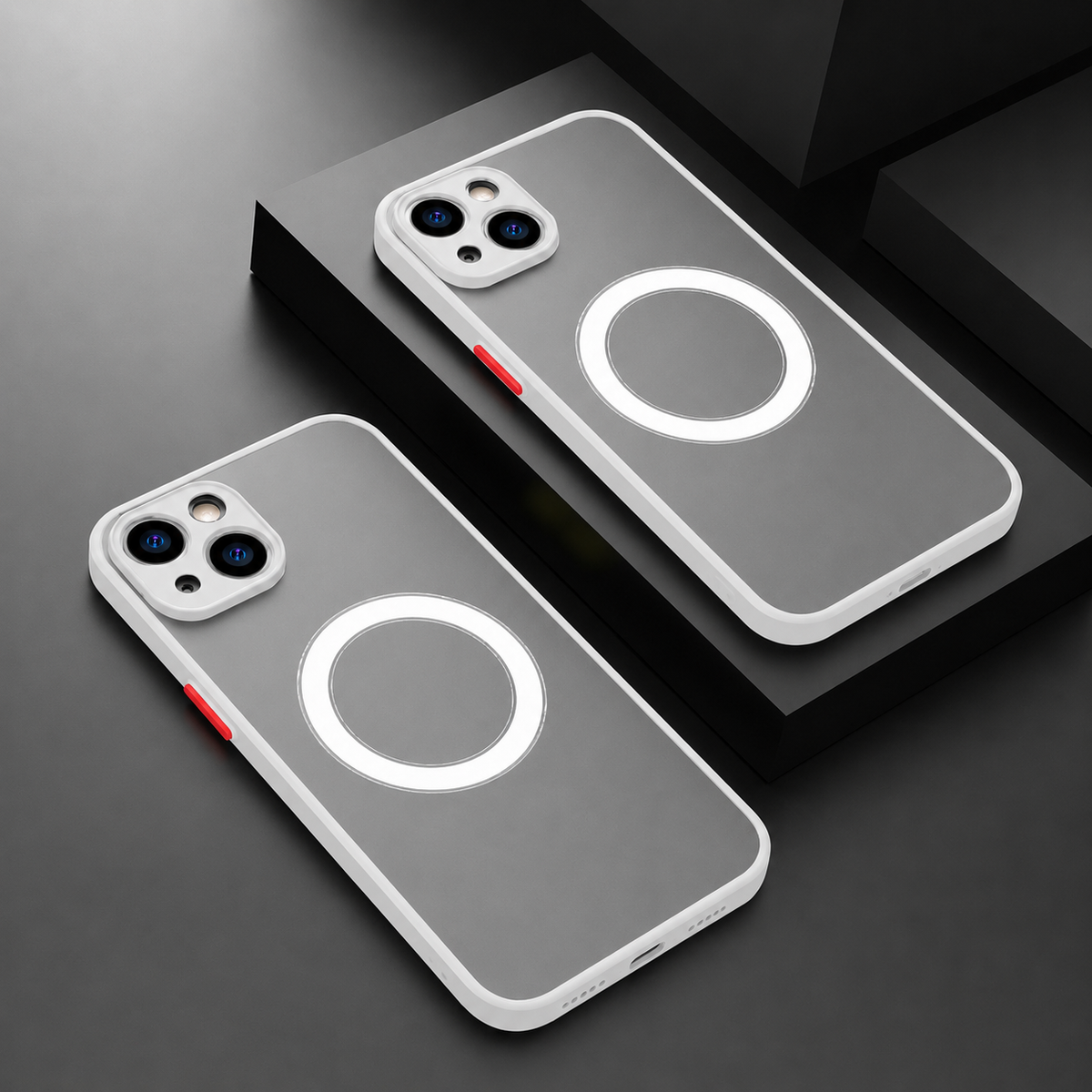 MagSafe Telefoonhoesje met Schokabsorptie voor iPhone – Stijlvol Beschermhoesje met Draadloos Opladen en Valbeveiliging | Sulvida