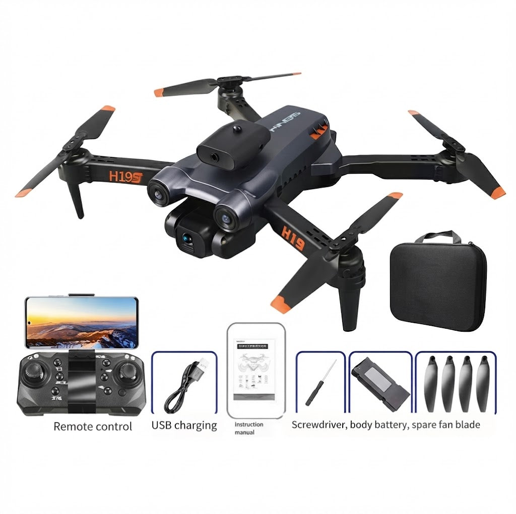 Opvouwbare Camera Drone 8K Dubbele Lens Luchtfotografie Video Stabilisatie 48 Min Vliegtijd Quadcopter | Sulvida