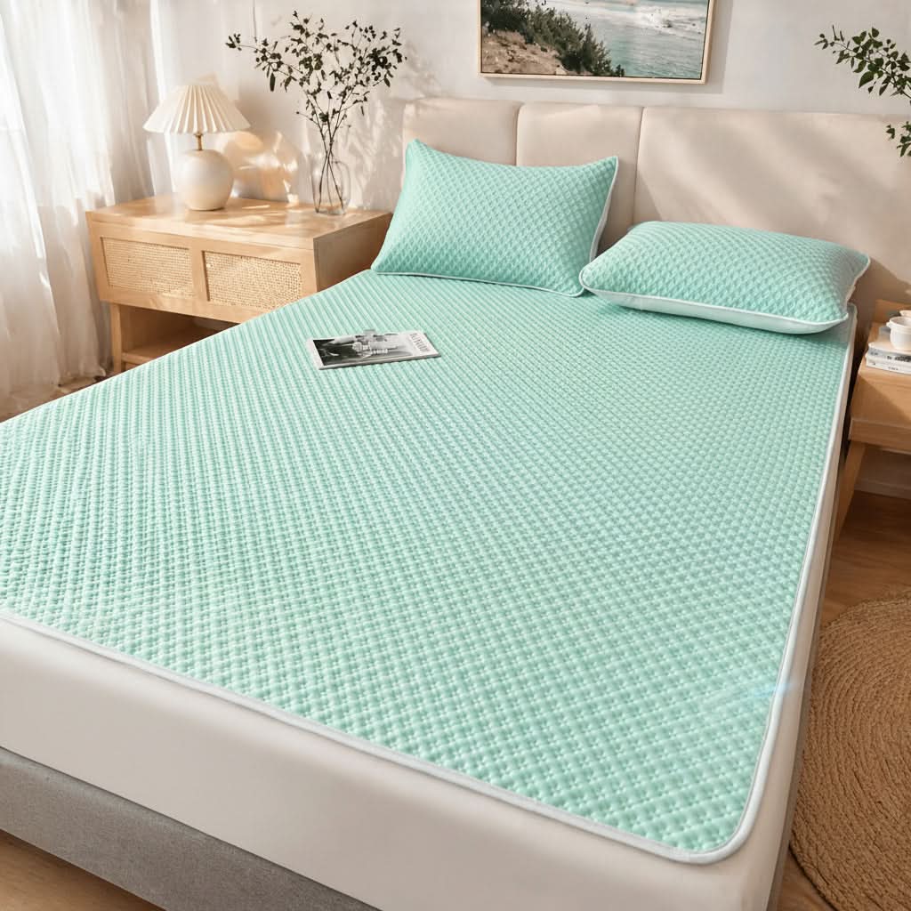 Surmatelas rafraîchissant pliable pour lit simple et double, confort de sommeil en été, respirant et frais | Sulvida