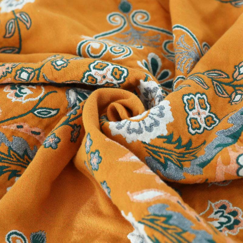 Omkeerbare Quilt met Bloemenpatroon Lichtgewicht Ademend Dekbed Dubbelzijdig Multifunctioneel 150x200 tot 230x250cm voor Alle Seizoenen | Sulvida