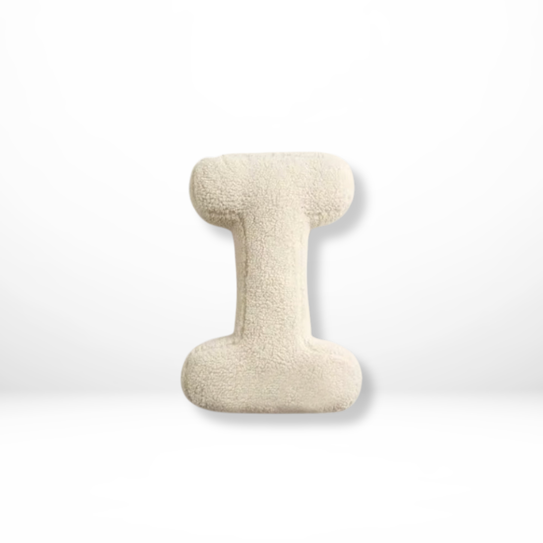 Letter Sierkussen met Fluweel Zachte Stof voor Bank & Bed Persoonlijke Decoratie Cadeau Woonkamer Slaapkamer | Sulvida
