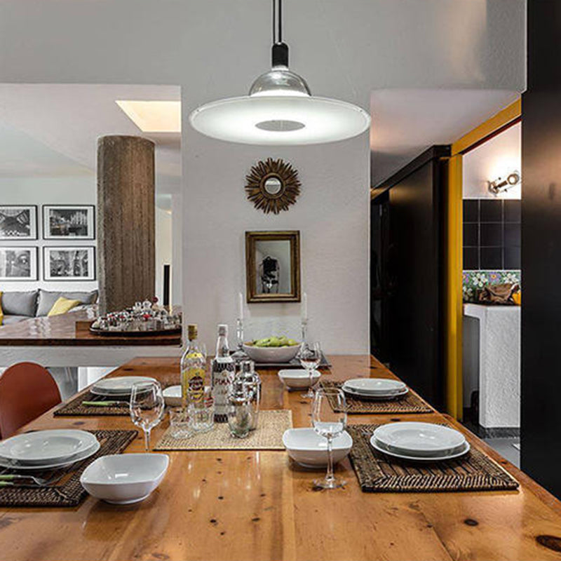 Hanglamp Minimalistische Klokvorm Glas Metaal E27 Fitting Woonkamer Eetkamer LED Verlichting Zwart Chroom Goud | Sulvida