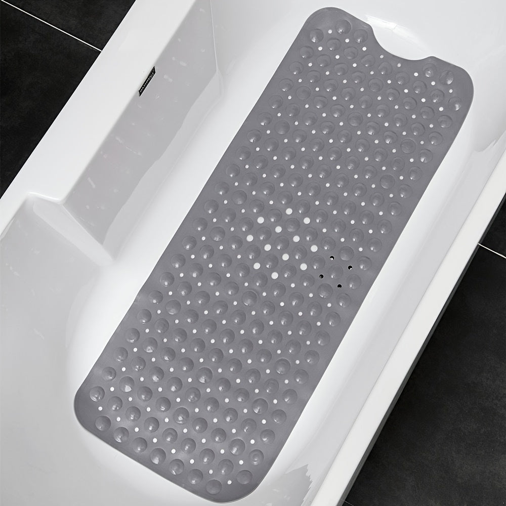 Badmat Antislip Extra Lang 101×40 cm met Zuignappen voor Bad en Douche Veilig Hygiënisch Badkameraccessoire | Sulvida