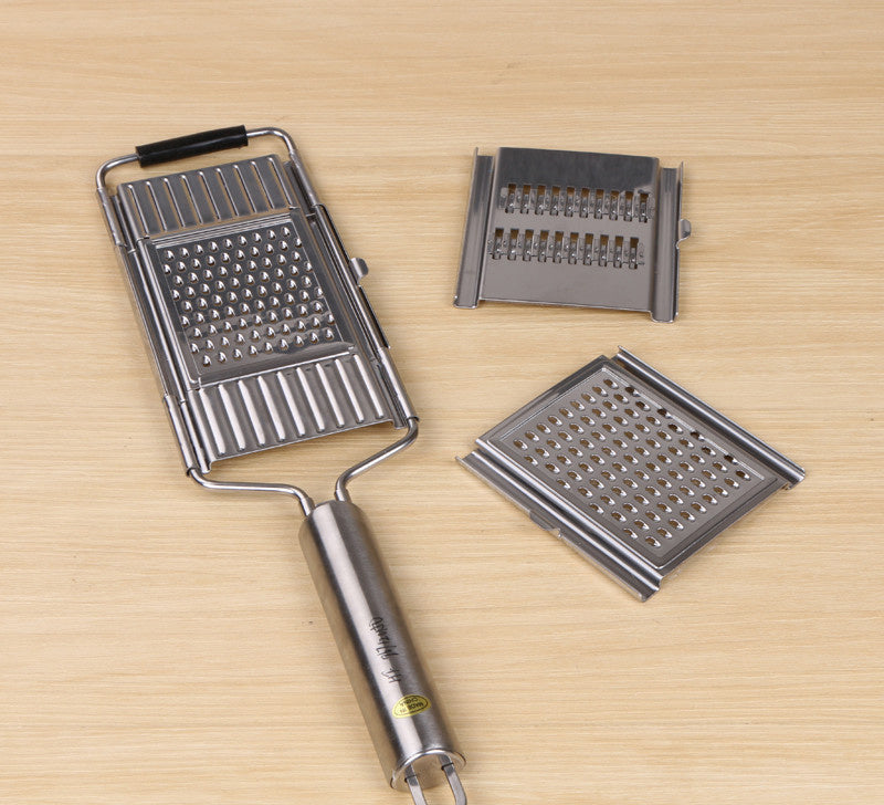 Rasp Set RVS 4 Stuks Keukenhulp Fijn Grof Snijden Groente Fruit Kaas Multifunctioneel Scherp Ergonomisch Keuken | Sulvida