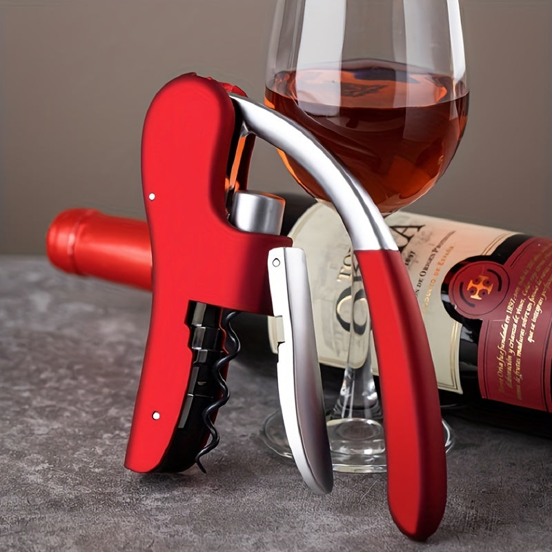 Hefboom Kurkentrekker met Ergonomisch Handvat – Moeiteloos Wijnflessen Openen voor Thuis Bar Restaurant | Sulvida