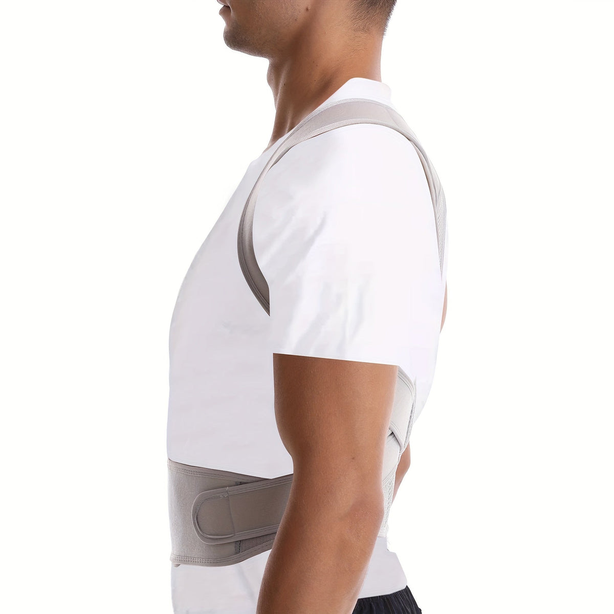 Verstelbare Rugbrace voor Verbeterde Houding S-XXL Ademend Neopreen Lendensteun Draagbaar Orthopedisch | Sulvida