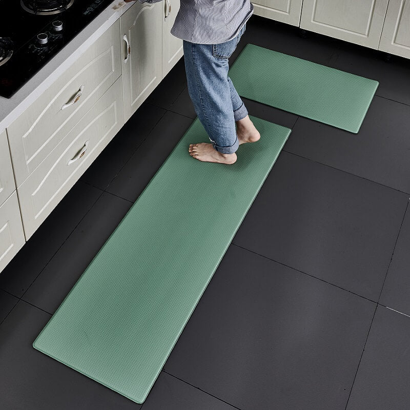 Anti-vermoeidheidsmat Keuken Waterdicht PVC 1cm Dik Antislip Stamat Wasbaar Ruitmotief Comfortabel Staan | Sulvida