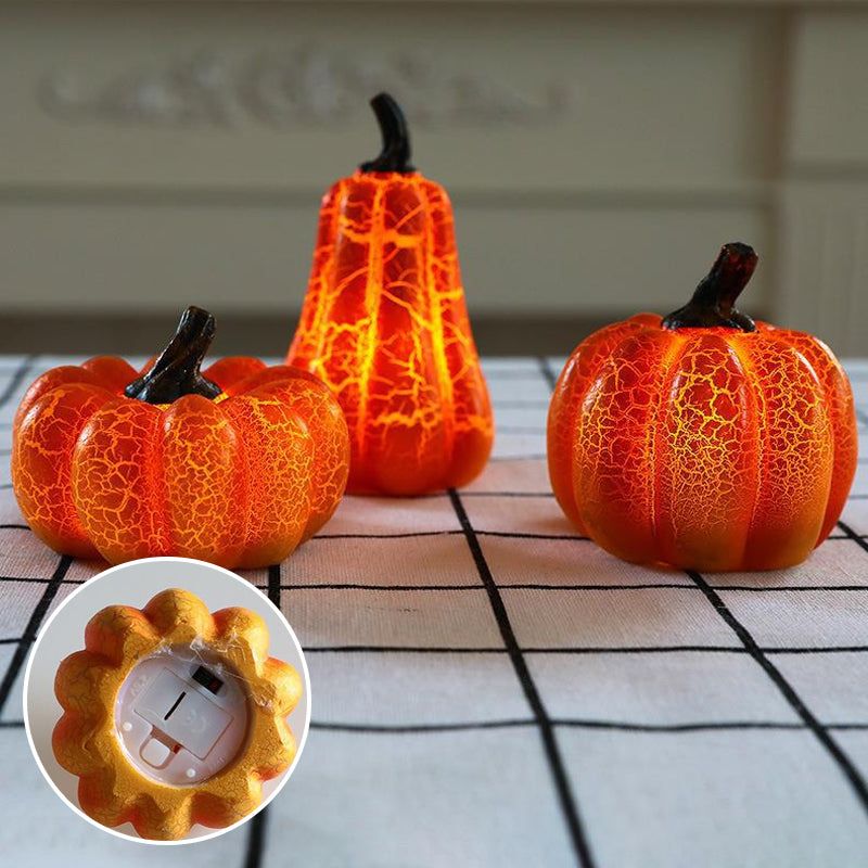 Halloween Pompoenlamp LED met Spookachtige Gloed voor Binnen & Buiten Sfeervolle Griezelige Decoratie | Sulvida