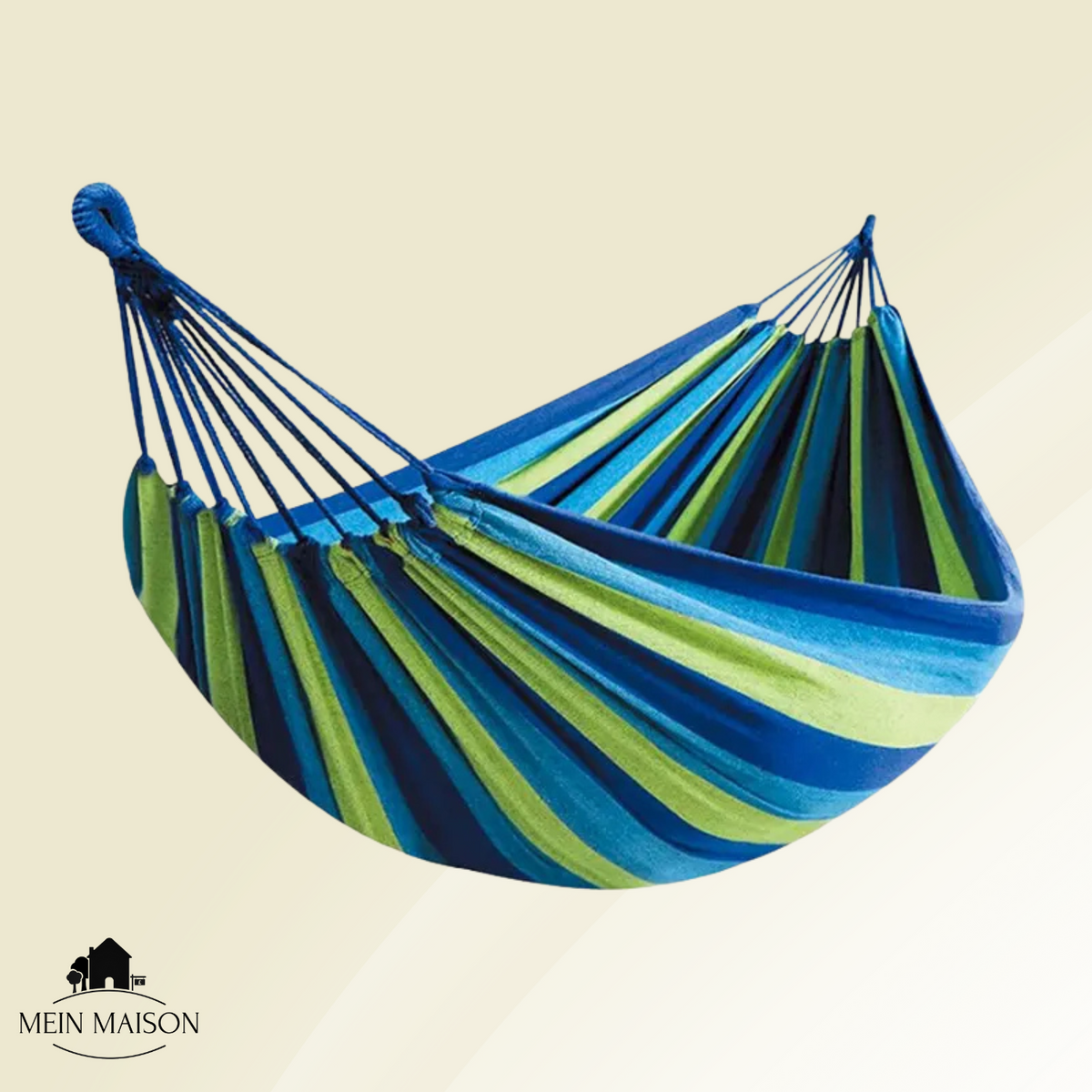 Hangmat Canvas met Draagzak 200kg Draagkracht Antislip Stabiel voor Tuin Camping Balkon Reis Outdoor | Sulvida