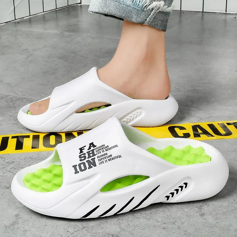 Orthopedische Massageslippers met Voetboogsteun voor Pijnverlichting Comfortabele Verstelbare Slippers Dames Heren | Sulvida
