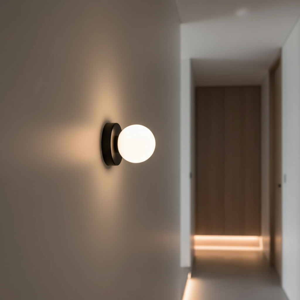 Wandlamp Plafondlamp Glazen Bol Gekleurde Schijf Hal Slaapkamer Leeshoek Moderne Sfeervolle Decoratieve Verlichting | Sulvida
