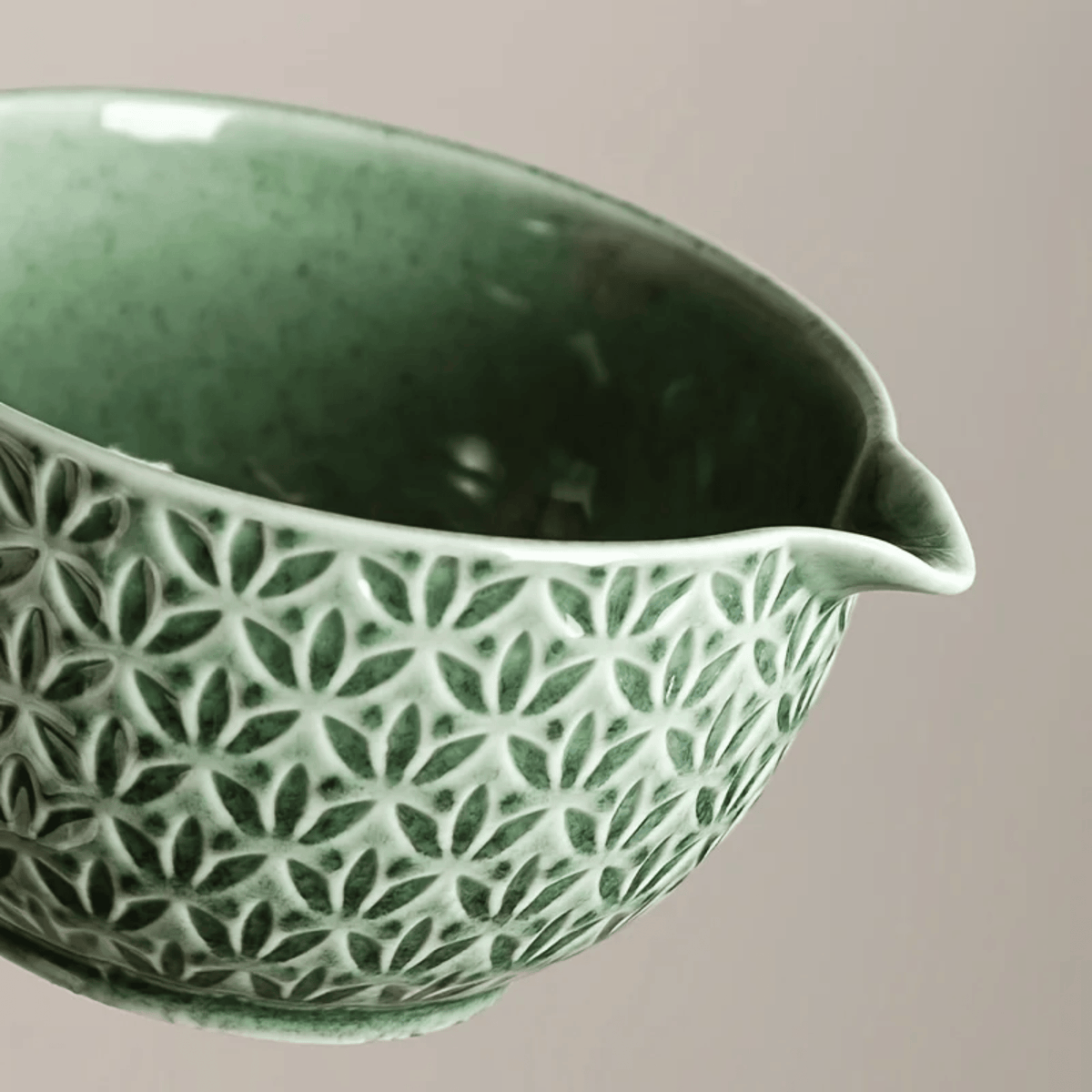 Japanse Matcha Thee Set Groen Patroon Keramiek met Bamboeklopper Theeset Matcha Ceremonie Bowl Traditioneel | Sulvida