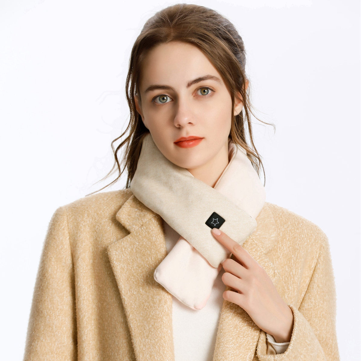 Verwarmde Sjaal met USB Oplaadbare Nekwarmer Elektrisch Verstelbaar voor Optimaal Winter Comfort Thuis | Sulvida