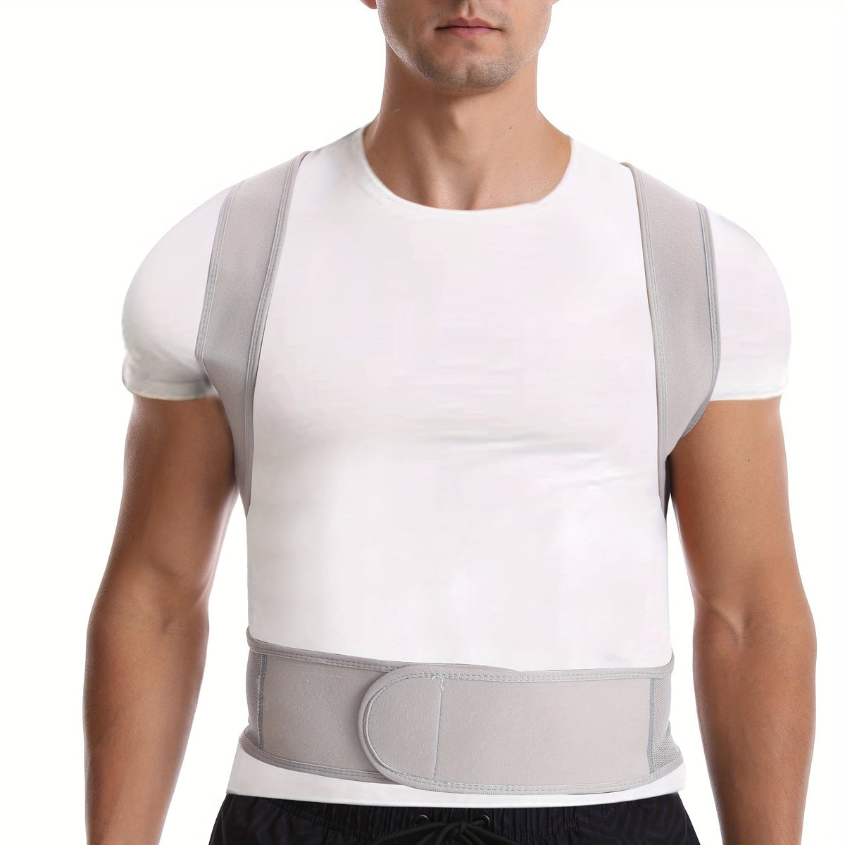 Verstelbare Rugbrace voor Verbeterde Houding S-XXL Ademend Neopreen Lendensteun Draagbaar Orthopedisch | Sulvida