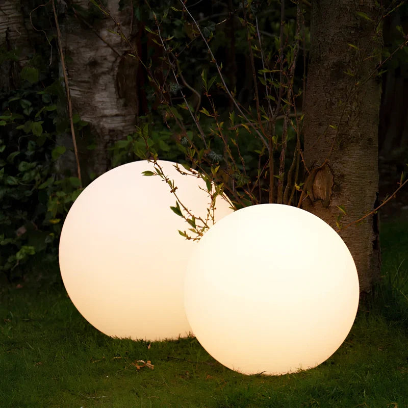 LED Bolvormige Sfeerverlichting Tuin Interieur RGB Kleuren Zonne-energie Draadloos Buitenlamp Decoratie | Sulvida