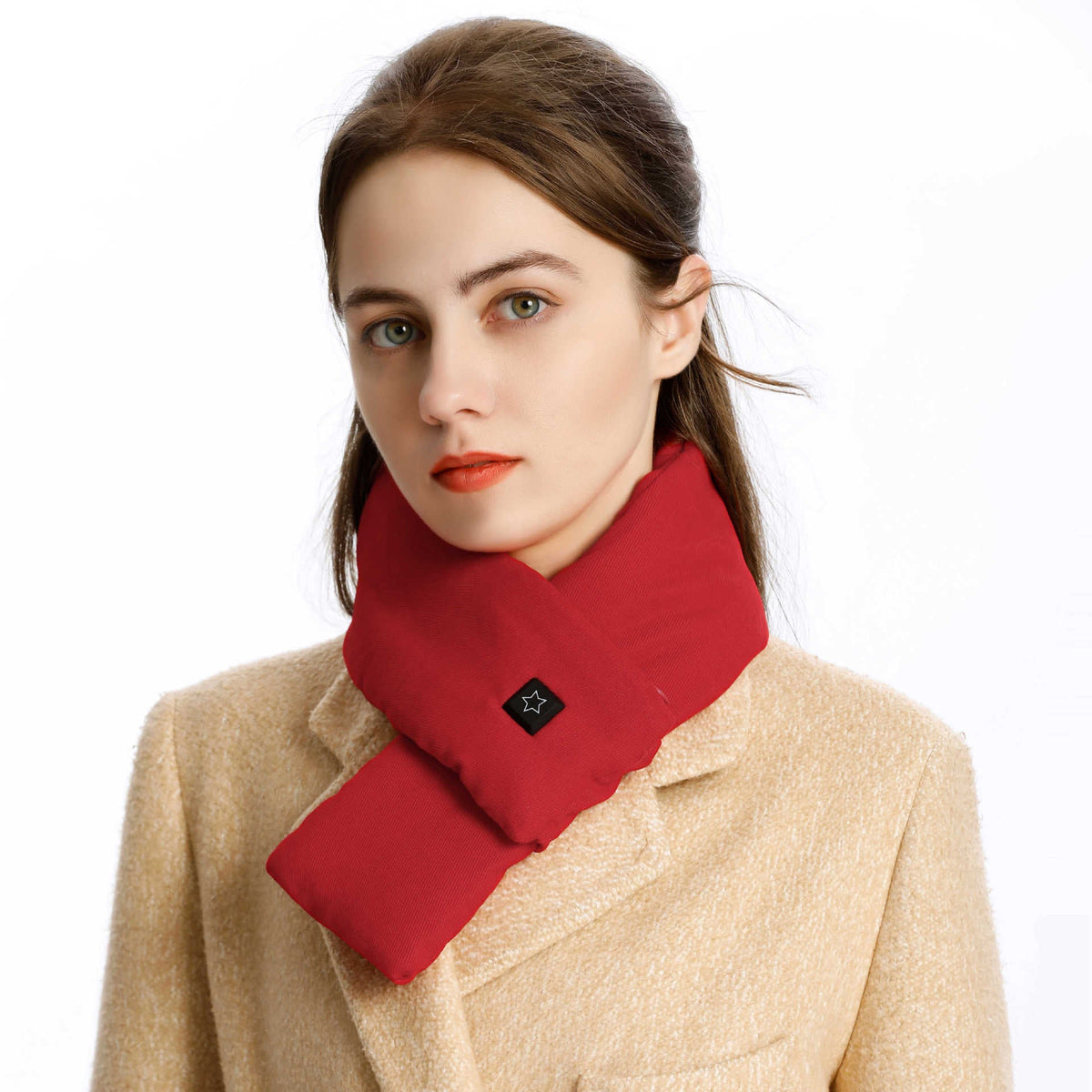 Verwarmde Sjaal met USB Oplaadbare Nekwarmer Elektrisch Verstelbaar voor Optimaal Winter Comfort Thuis | Sulvida