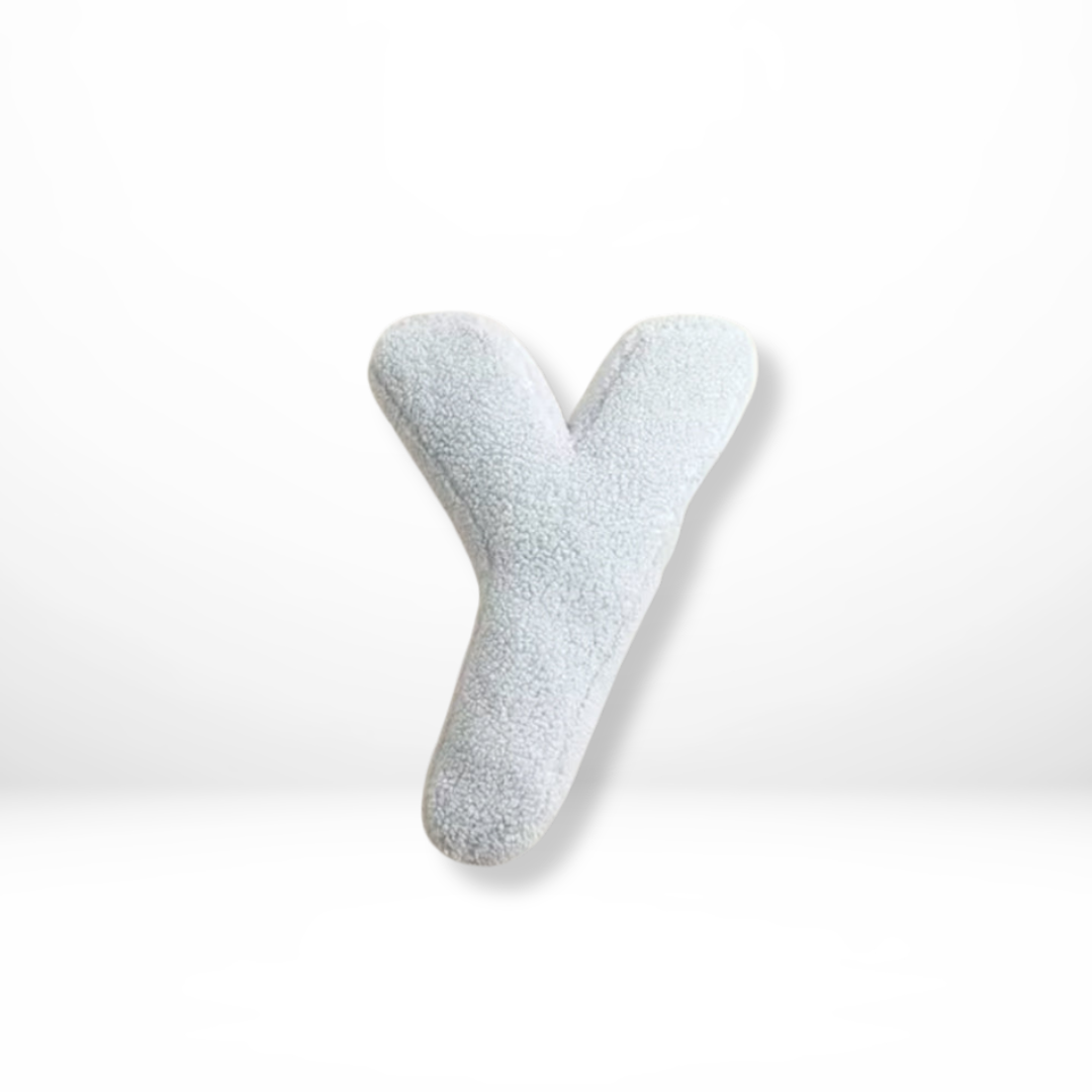 Letter Sierkussen met Fluweel Zachte Stof voor Bank & Bed Persoonlijke Decoratie Cadeau Woonkamer Slaapkamer | Sulvida