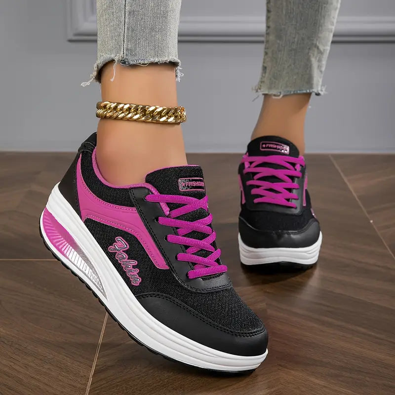 Dames Sneakers met Air Cushion Demping Wandelschoenen Ademend Mesh Sportschoenen voor Dagelijks Gebruik | Sulvida