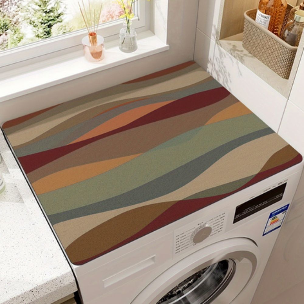 Antislip Apparaatmat Microvezel Bescherming Wasmachine Vaatwasser Droger Keuken Stijlvol Praktisch Duurzaam | Sulvida