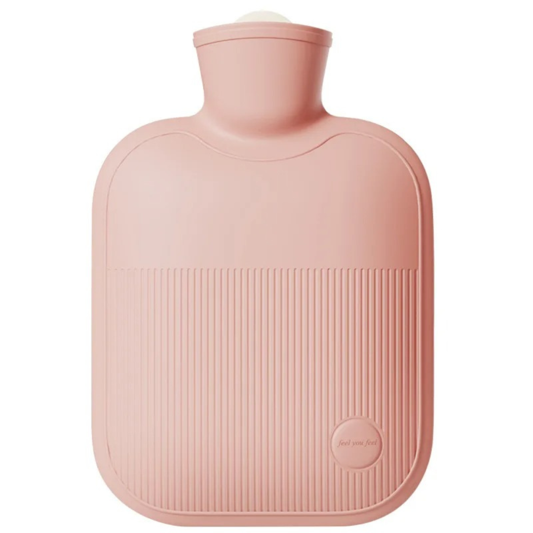 Warmwaterkruik XXL 2 liter veilig lek-proof PVC voor handen voeten bed koude winteravonden warmte comfort | Sulvida
