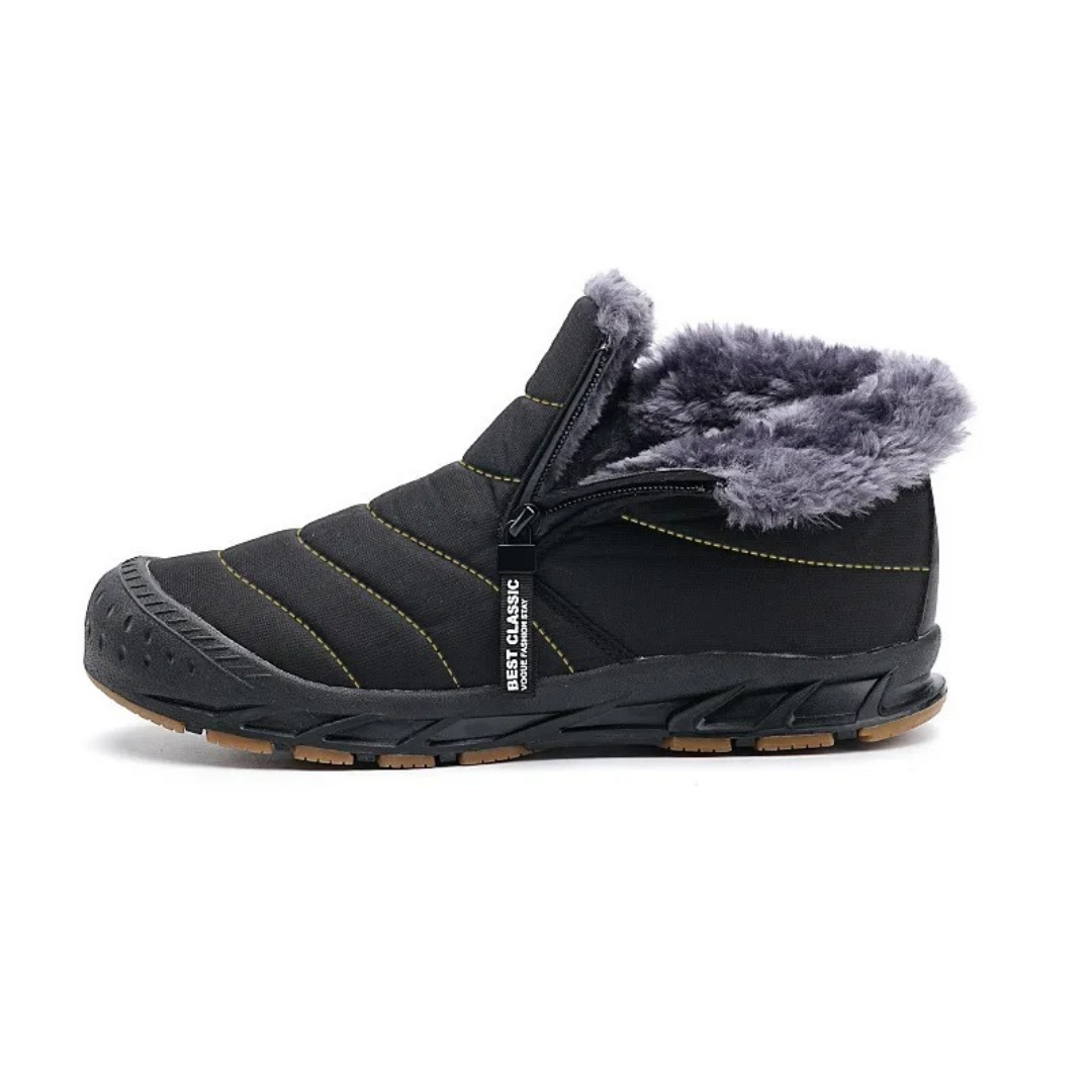 Waterdichte Winterlaarzen met Fleecevoering en Ritssluiting voor Heren en Dames Outdoor Wandelschoeisel Snow Boots | Sulvida