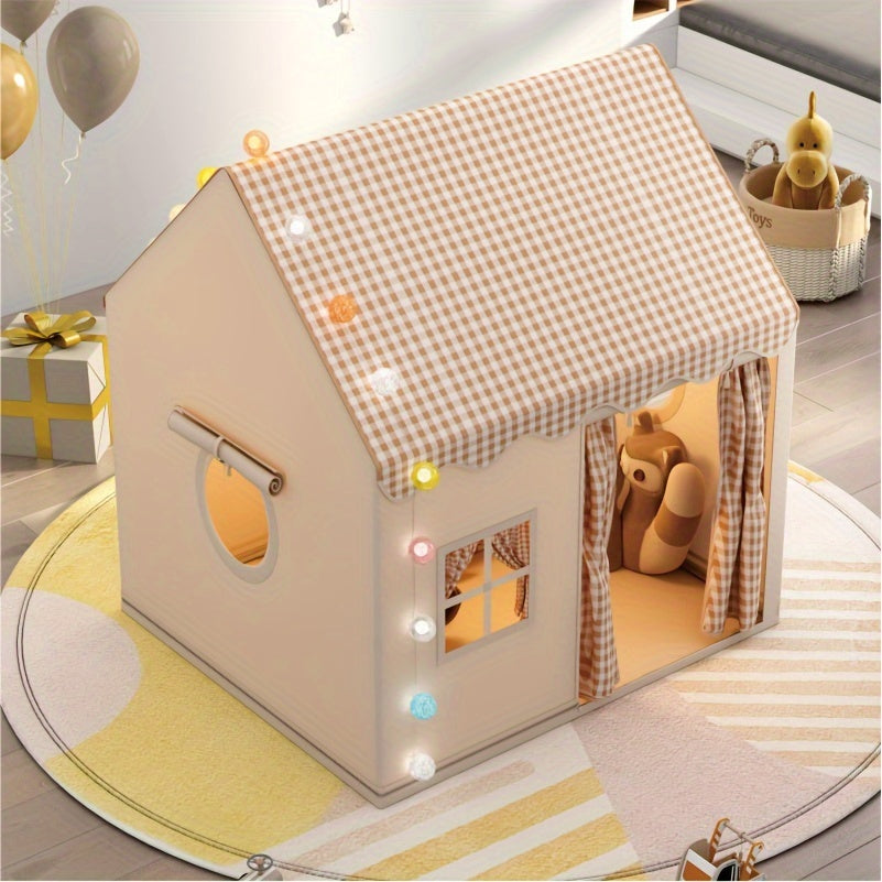 Kinderspeeltent Binnen en Buiten voor Kinderen – Opvouwbare Speelhut Stimuleert Creativiteit en Fantasie – Ideale Speeltent voor Kinderkamer of Tuin | Sulvida
