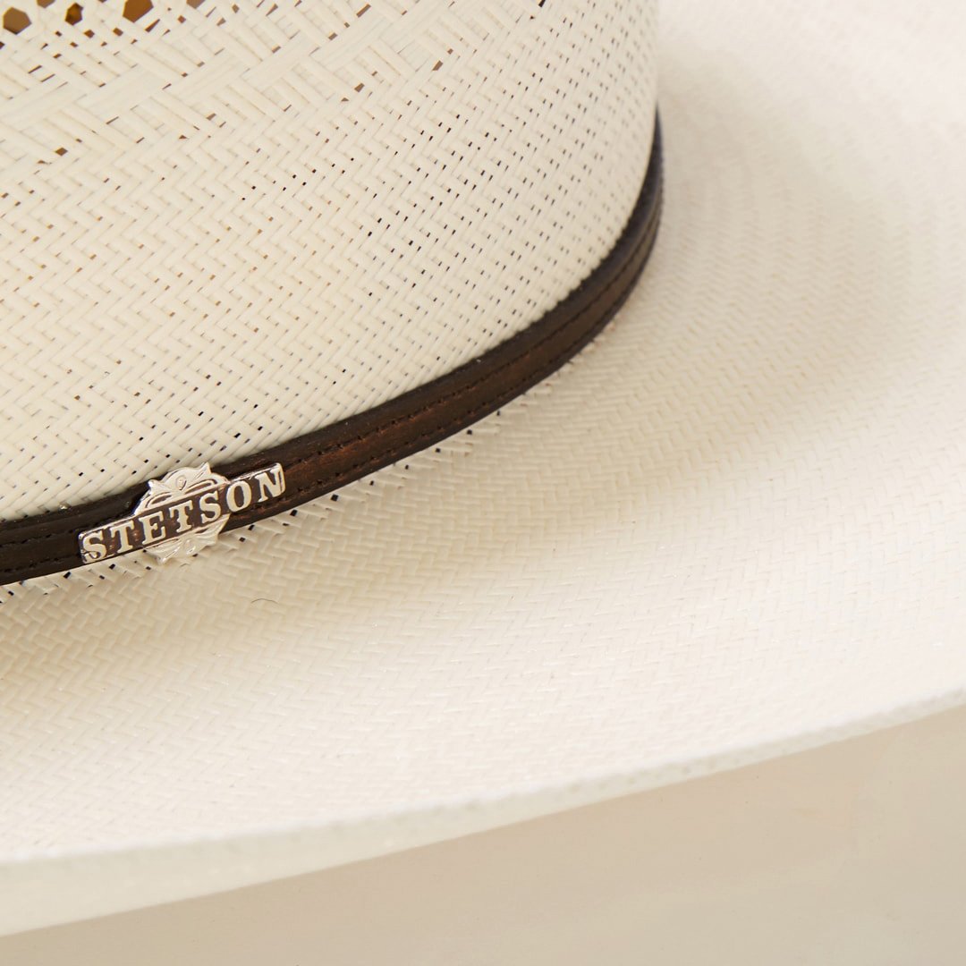 Strohoed Cowboy Ventilerend Cattleman Crown Naturel Instelbaar Klassieke Western Unisex Zomerhoed Outdoor | Sulvida