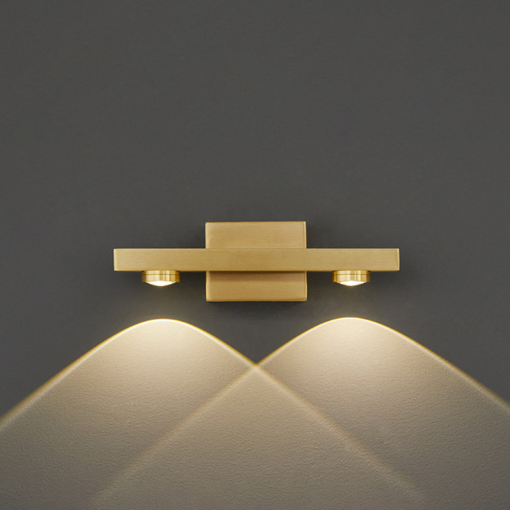Moderne LED Wandlamp Metaal Spiegel Verlichting Zwart Goud Badkamer Slaapkamer Woonkamer 2-8 Lichtpunten | Sulvida