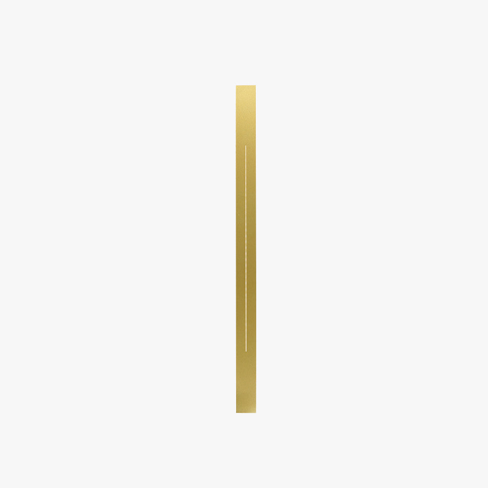 LED Wandlamp Modern Lineair Design Zwart Goud Acryl Metaal Slaapkamer Woonkamer Dimbaar 60-200cm Elegant | Sulvida