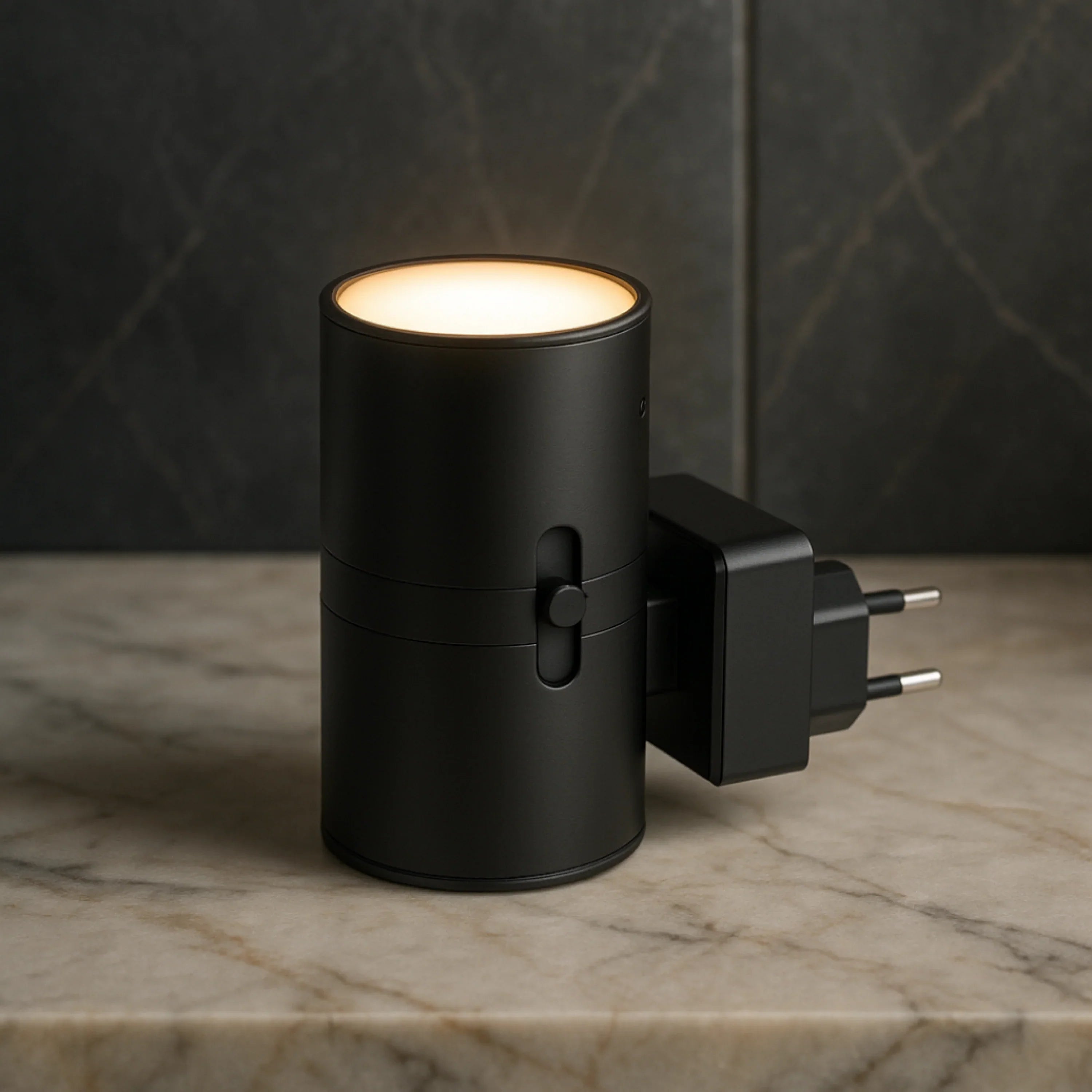 Dimbare Nachtlamp met Touch-Bediening Stekker LED voor Slaapkamer Hal Kinderkamer Nachtkastje Wandlamp met Lichtsensor Warm Wit Licht | Sulvida