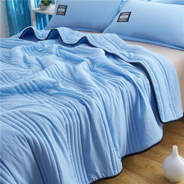Koelende Zomerdeken met Vochtregulatie - Ademend Polyester & Bamboe - Tweepersoonsbed & Kingsize - Licht Dekbed | Sulvida