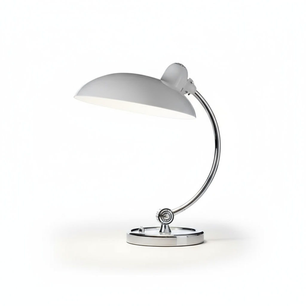 Metalen Tafellamp met Koepelkap Instelbare Lichtkleur Dimbaar voor Bureau Leeshoek Slaapkamer Werkplek | Sulvida