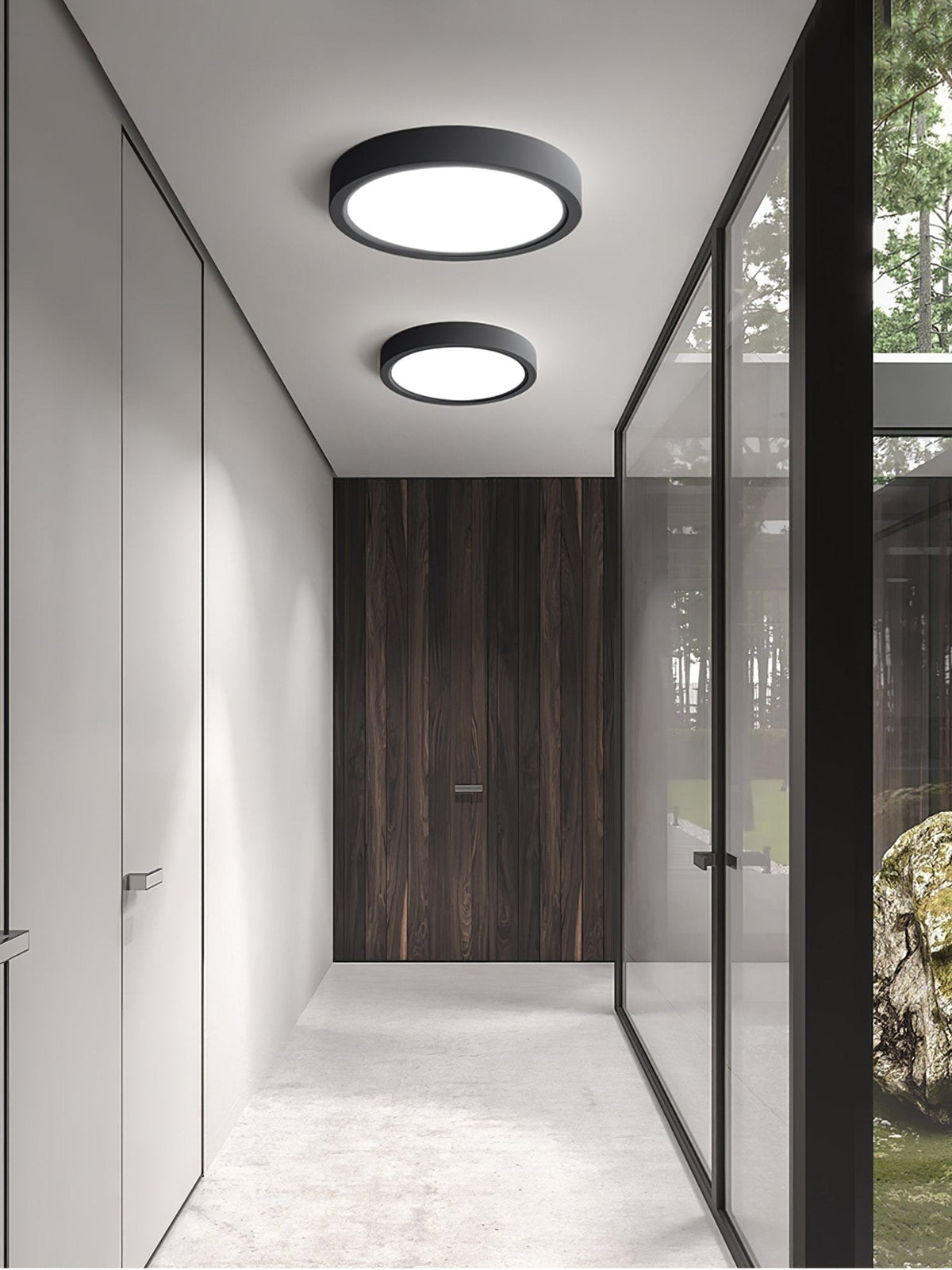 Ultradunne Ronde Plafondlamp LED Minimalistische Interieurverlichting Moderne Designlamp voor Woonkamer | Sulvida