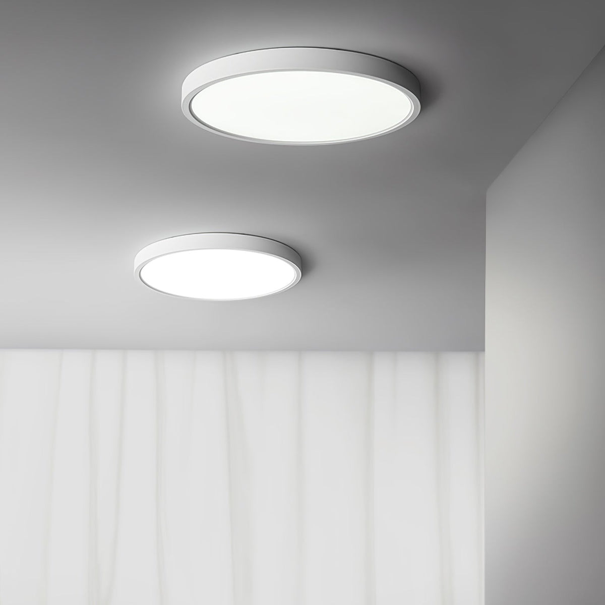 Ultradunne Ronde Plafondlamp LED Minimalistische Interieurverlichting Moderne Designlamp voor Woonkamer | Sulvida