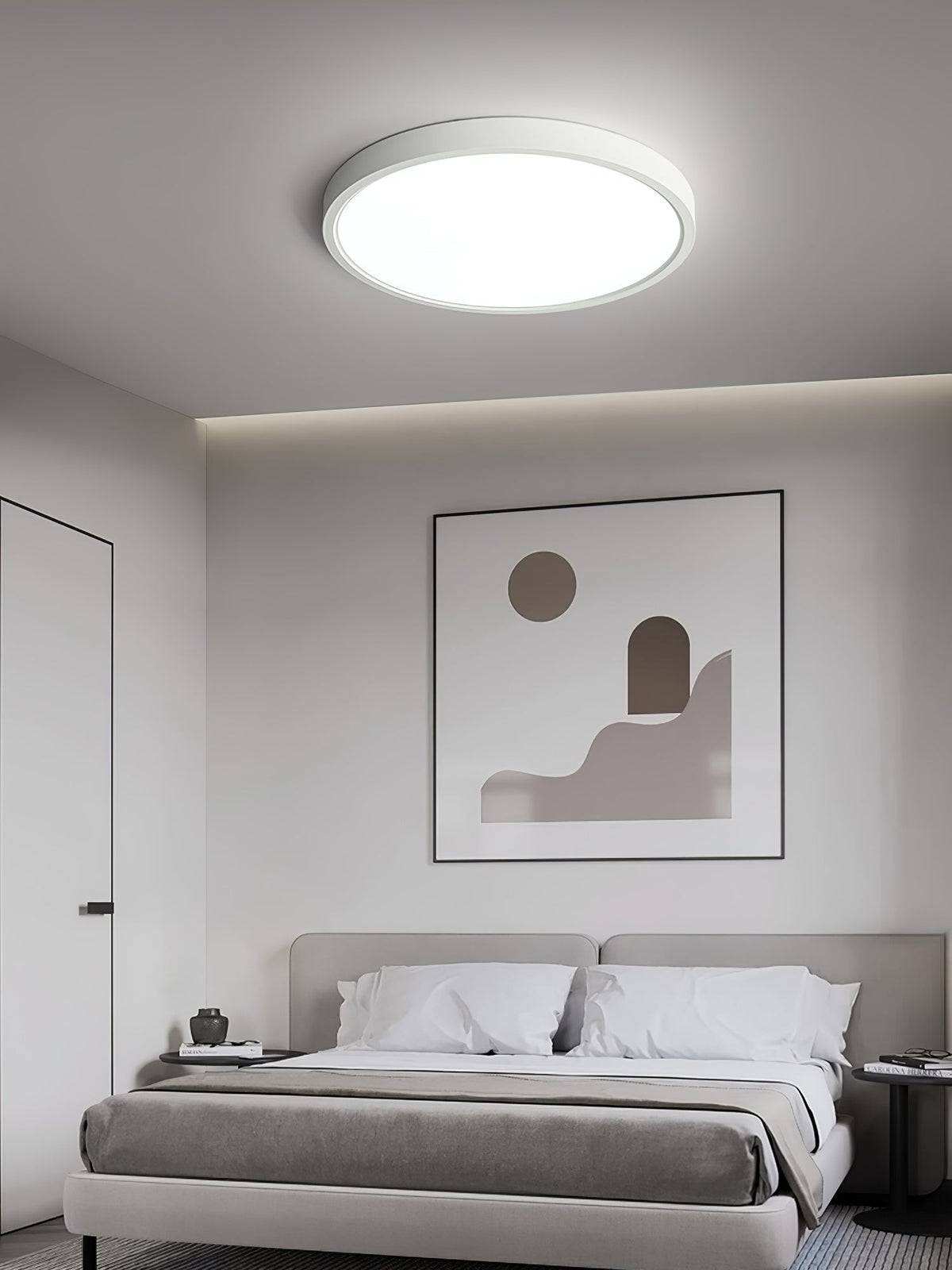 Ultradunne Ronde Plafondlamp LED Minimalistische Interieurverlichting Moderne Designlamp voor Woonkamer | Sulvida