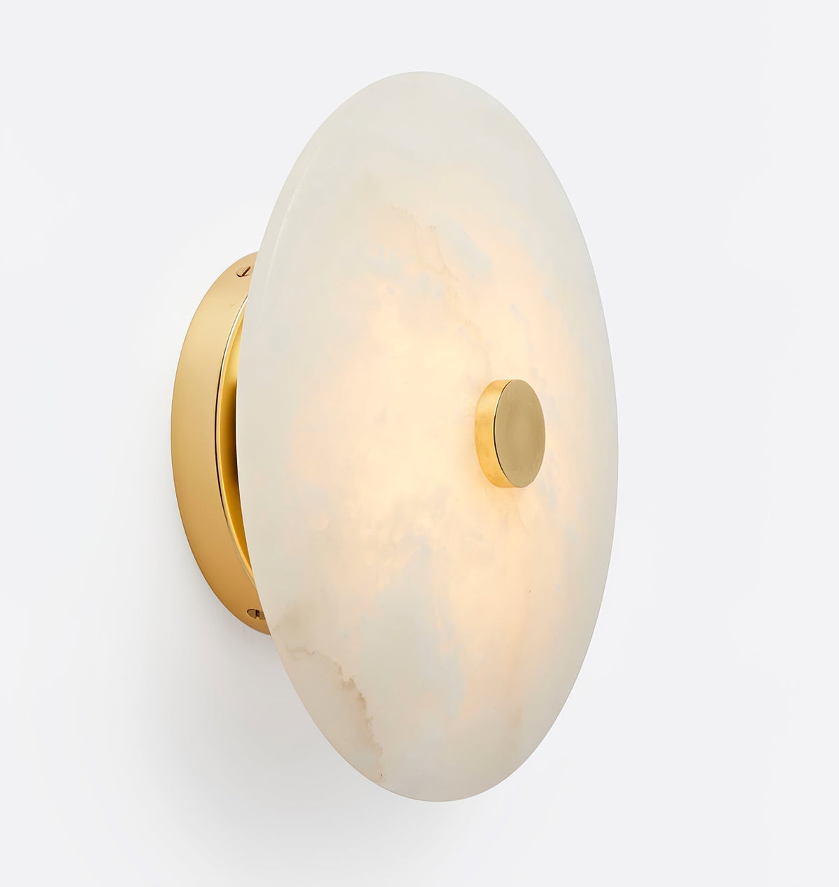 Plafondlamp Albast LED Messing Zwart Wit Modern Design Geïntegreerde Verlichting Woonkamer Slaapkamer | Sulvida