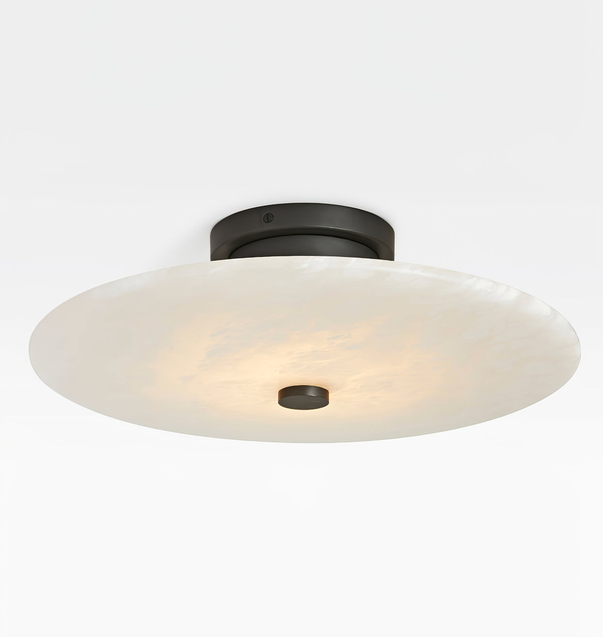 Plafondlamp Albast LED Messing Zwart Wit Modern Design Geïntegreerde Verlichting Woonkamer Slaapkamer | Sulvida