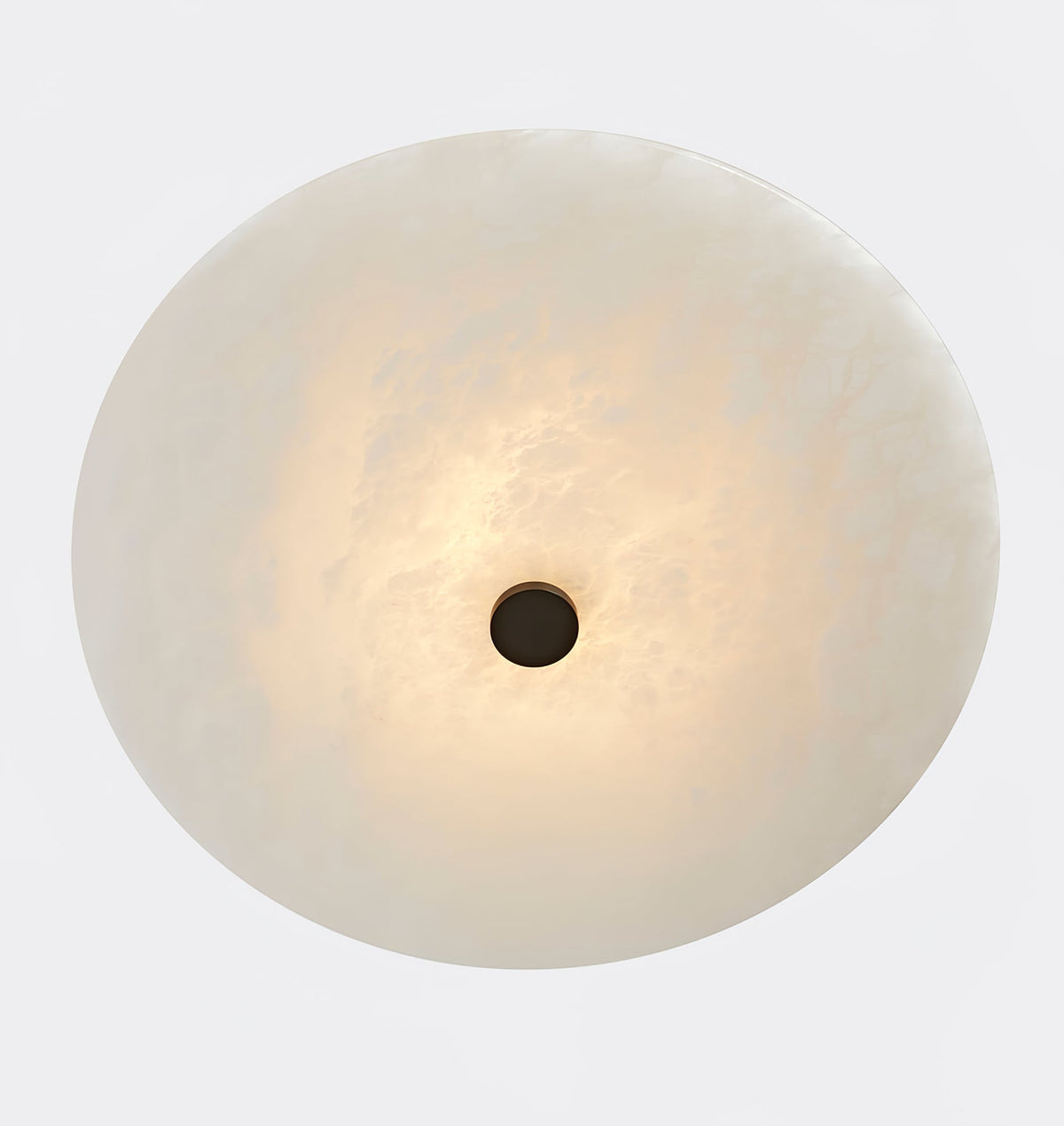 Plafondlamp Albast LED Messing Zwart Wit Modern Design Geïntegreerde Verlichting Woonkamer Slaapkamer | Sulvida