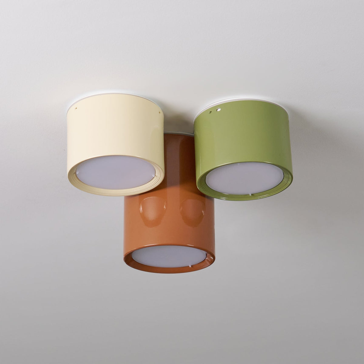 Plafondlamp Set Modern Cilindervorm Gekleurde Combinatie Warm LED Licht voor Slaapkamer Hal Kinderkamer | Sulvida