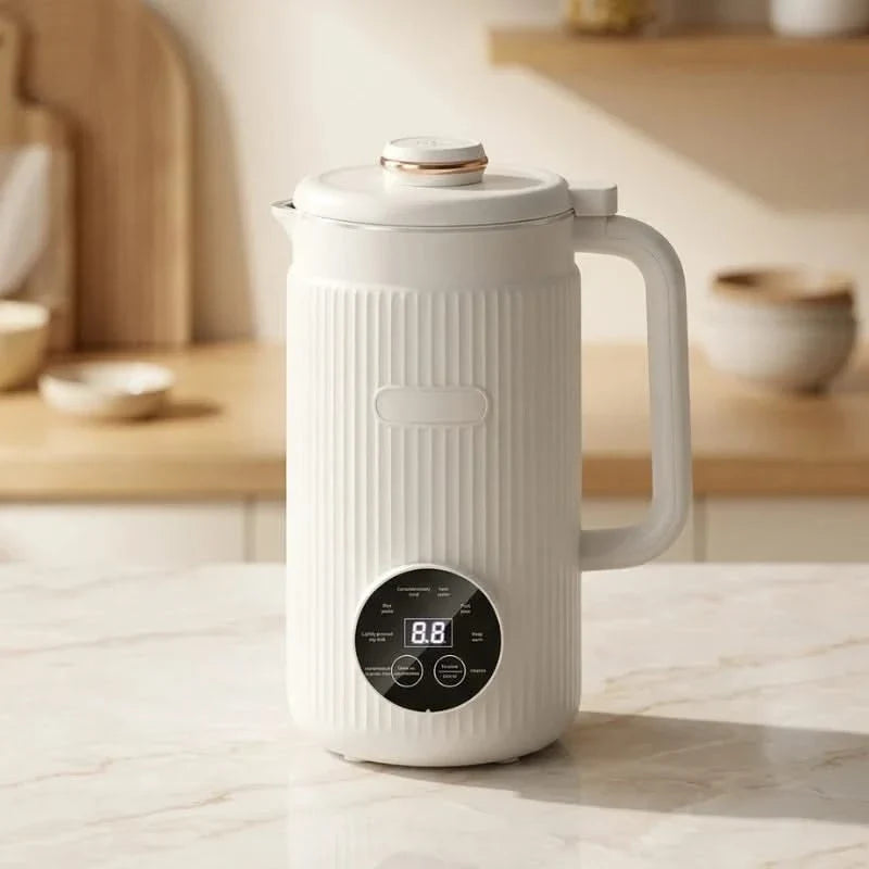 Multifunctionele Blender en Kooktoestel 1,2 liter Roestvrijstaal met 8 Voorinstellingen Soepmaker Smoothiemaker | Sulvida