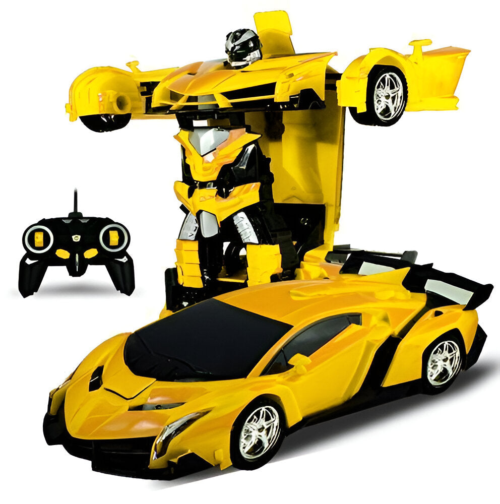 Bestuurbare Transformerende Speelgoedauto 2-in-1 met Afstandsbediening Robot Transformatie voor Kinderen Thuis | Sulvida